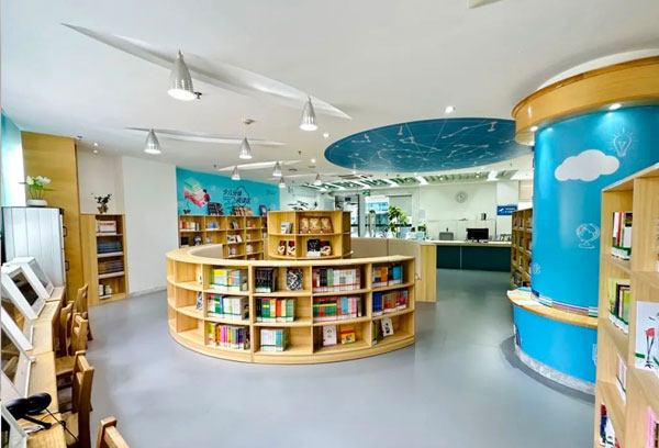南山区图书馆少儿分级阅览区