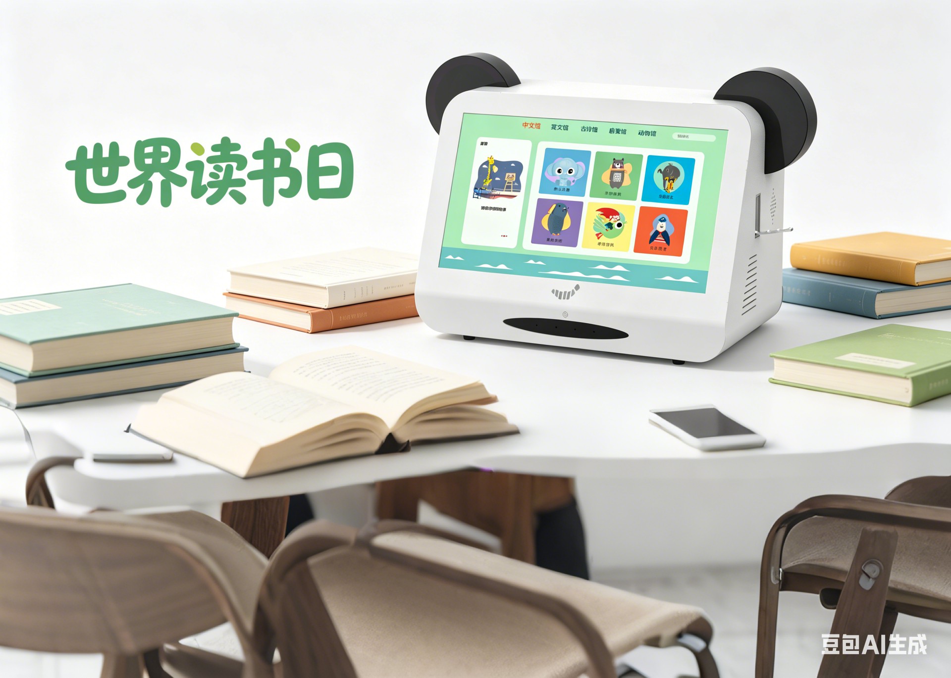 世界读书日｜3000+册绘本“藏”进一台机器，让孩子爱上阅读